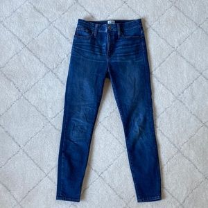 J. Crew Curvy Toothpick High Rise Jeans - 29